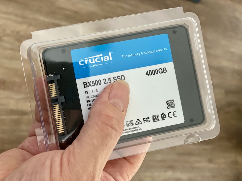 Eine SSD mit 4 Terabyte