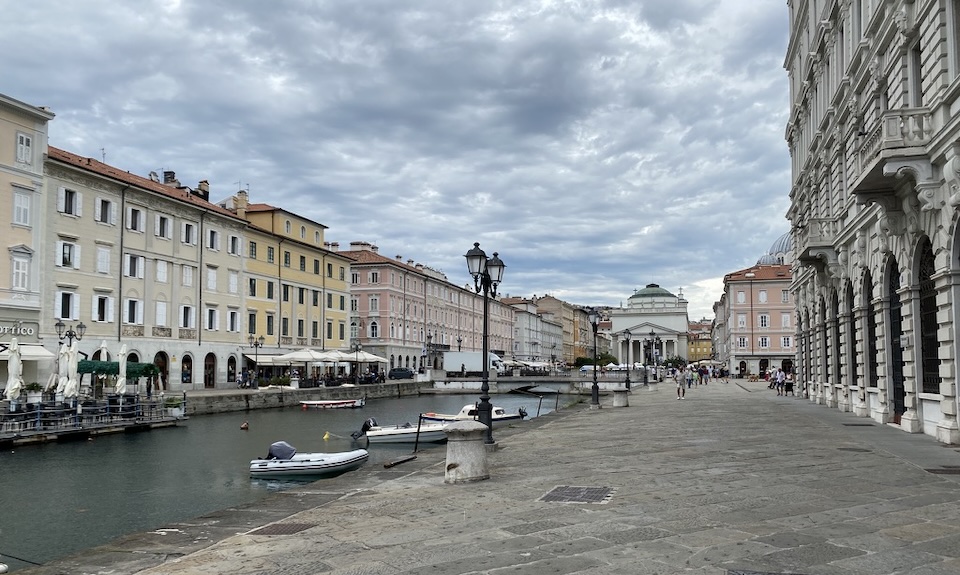 Der Canal Grande von Triest